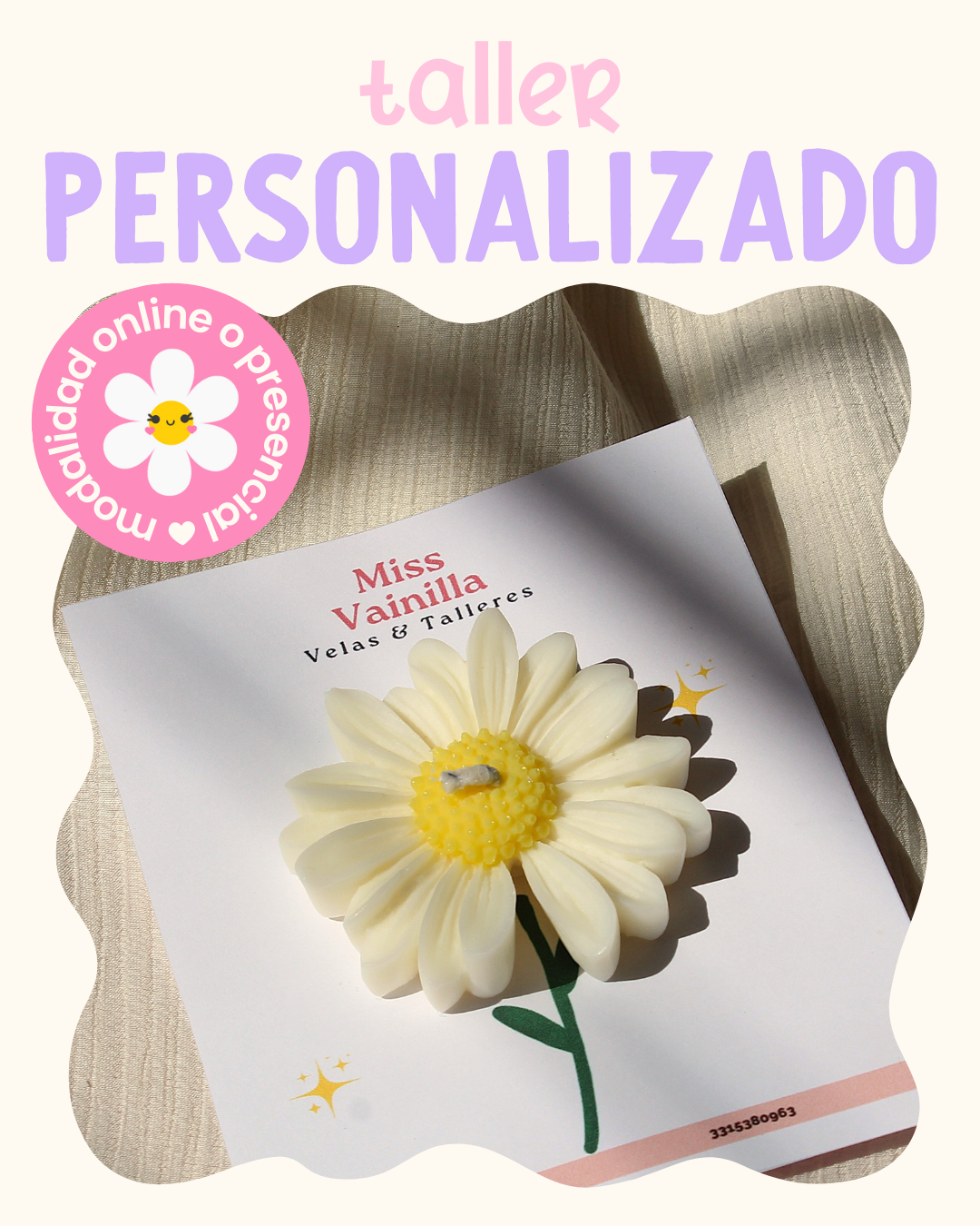 Taller PERSONALIZADO de Velas