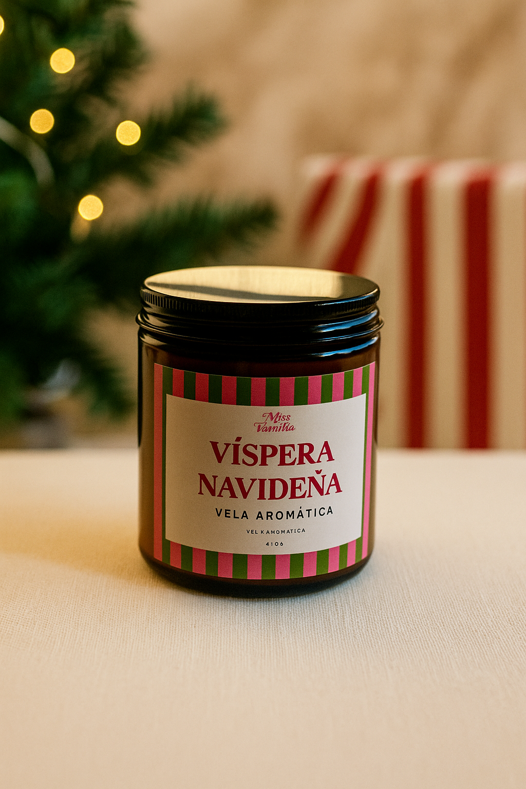 Vela Aromática- Víspera Navideña